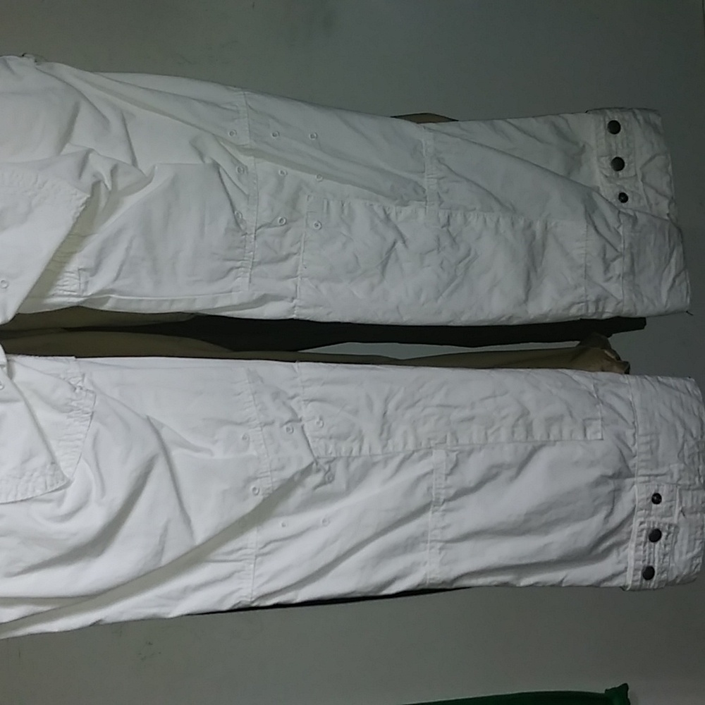 Polo Ralph Lauren Men’s Aviator Paratrooper Rare White Utility Cargo Pants-36x32 - Picture 6 of 10